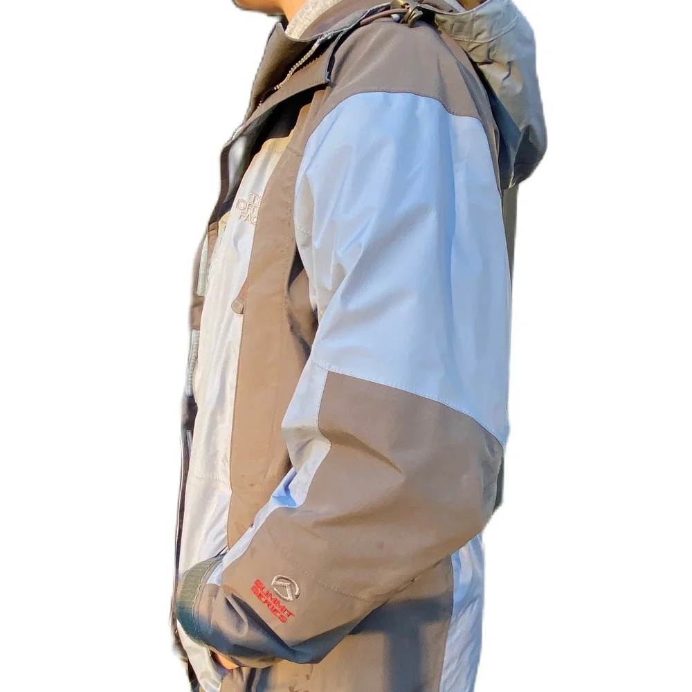 The North Face Summit Series Gortex jacket blue gray Medium